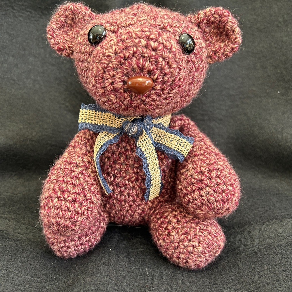 Handmade Crochet Teddy Bear